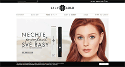 Desktop Screenshot of lilylolo.cz